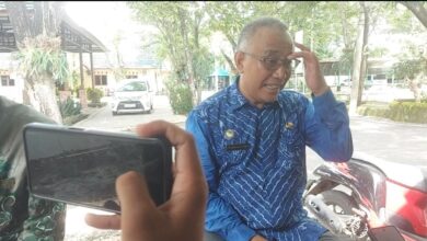 Yuliansyah Efendi,Kepala Dinas Ketahanan Pangan pertanian dan perikanan kota Banjarmasin ( Foto Duta Tv )