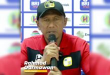 Pelatih Kepala Barito Putera, Rahmad Darmawan