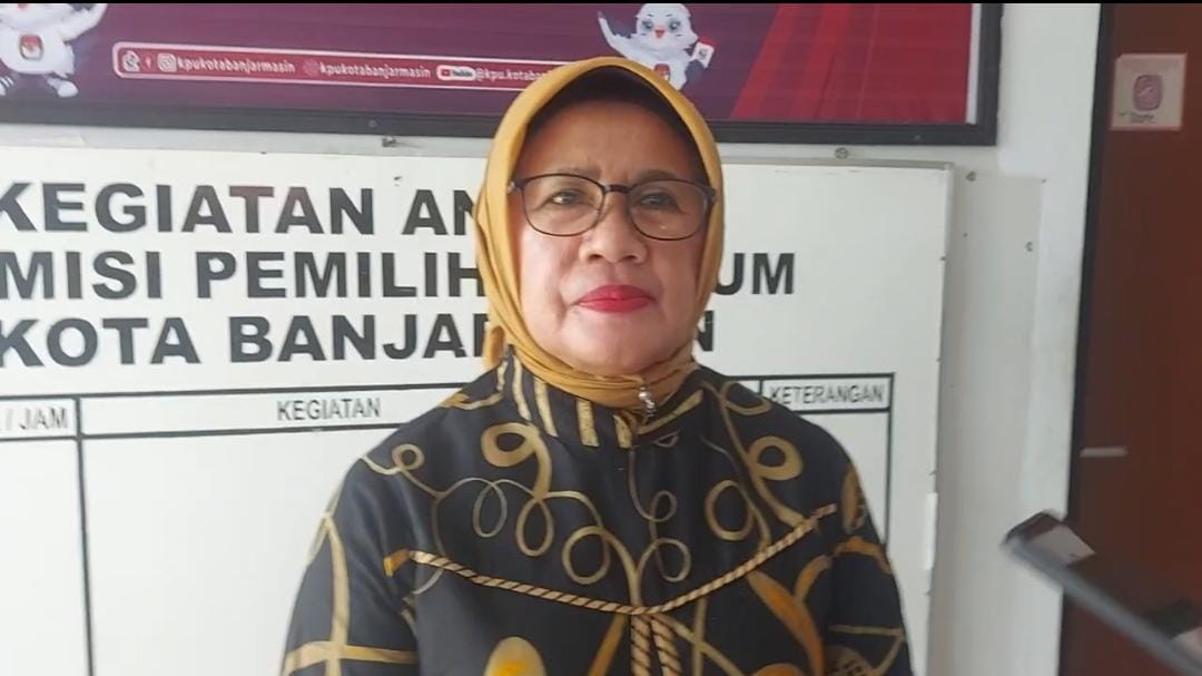 Rusnailah., Ketua KPU Kota Banjarmasin