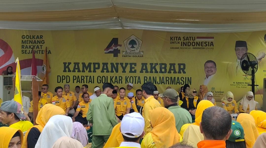Kampanye Akbar DPD Golkar Banjarmasin