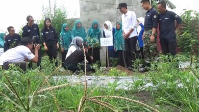 HPSN Pemkab Banjar Bersihkan Sampah dan Tanam Pohon