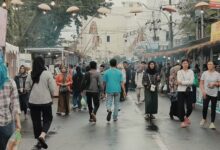 Suasana Pasar Wadai Ramadhan 2024