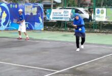 Turnamen Tenis Lapangan KPTA Cup yang ke-18 tahun 2024 digelar oleh Pengadilan Tinggi Agama Banjarmasin