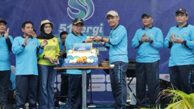 Wali Kota Banjarmasin Ibnu Sina dalam acara HUT PTAM Bandarmasih ke-51