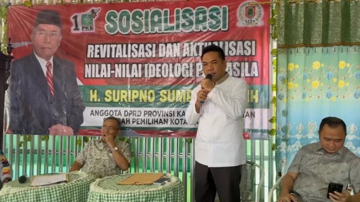 sosialisasi ideologi Pancasila dan wawasan kebangsaan