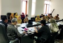 DPRD Kota Banjarmasin melakukan rapat di seluruh komisi terkait pembahasan LKPJ Walikota