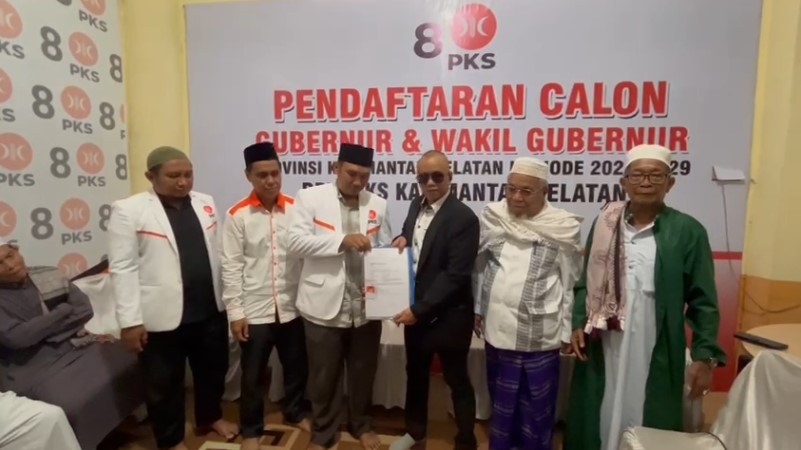 DPW PKS Kalimantan Selatan menjadi partai keenam yang didatangi Zairullah Azhar