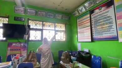 SDN Basirih 5 Banjarmasin Dibobol Maling, 15 Laptop Raib