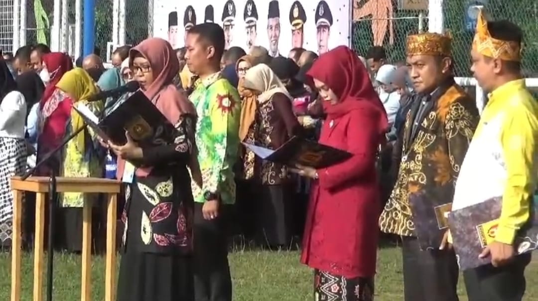 Peringatan Hardiknas di Kota Banjarbaru