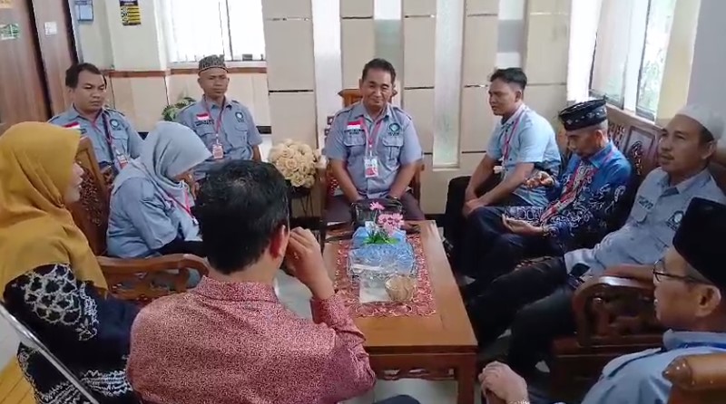 LBHA BKPRMI Banjar mengadakan audiensi dengan Ketua Pengadilan Agama Kabupaten Banjar