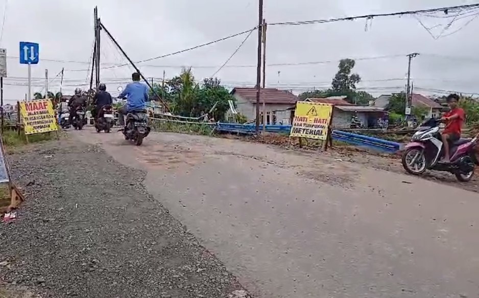 proyek Jembatan Irigasi Sungai Sipai