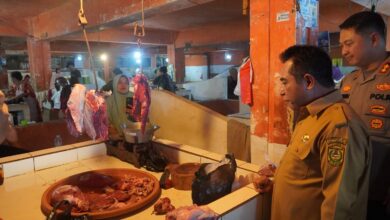 Wakil Walikota Banjarmasin Cek Harga Daging Sapi di Pasar