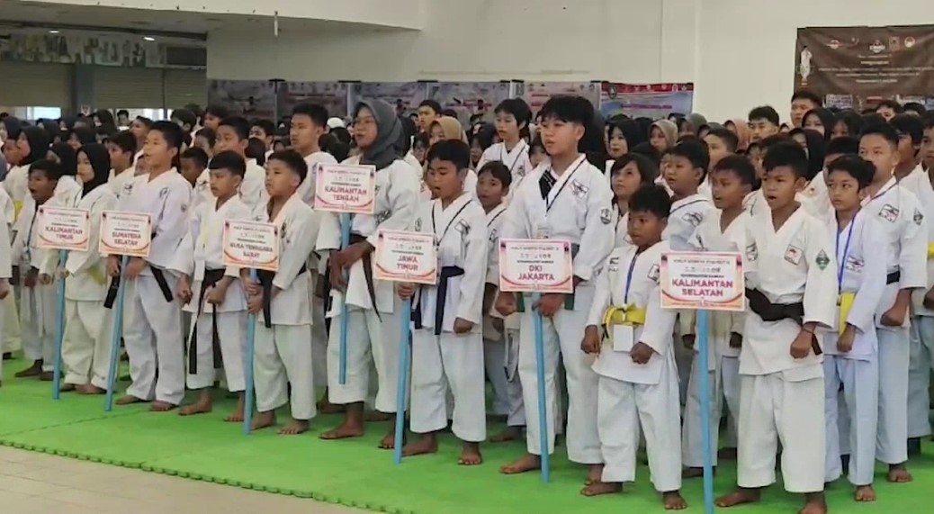 15 Provinsi Ramaikan Kejuaraan Karate Tradisional Sabeth Mukhsin III