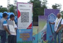 kick off Festival Antasari yang berkolaborasi dengan Liburland Festival 2024 di Amanah Borneo Park Banjarbaru