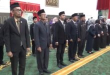 25 Pejabat Tinggi Pratama Pemko Banjarbaru Resmi Dilantik