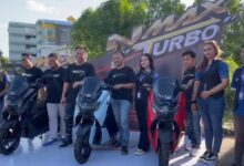 Generasi terbaru Yamaha NMAX, yakni Yamaha NMAX Turbo, resmi hadir di Kalsel