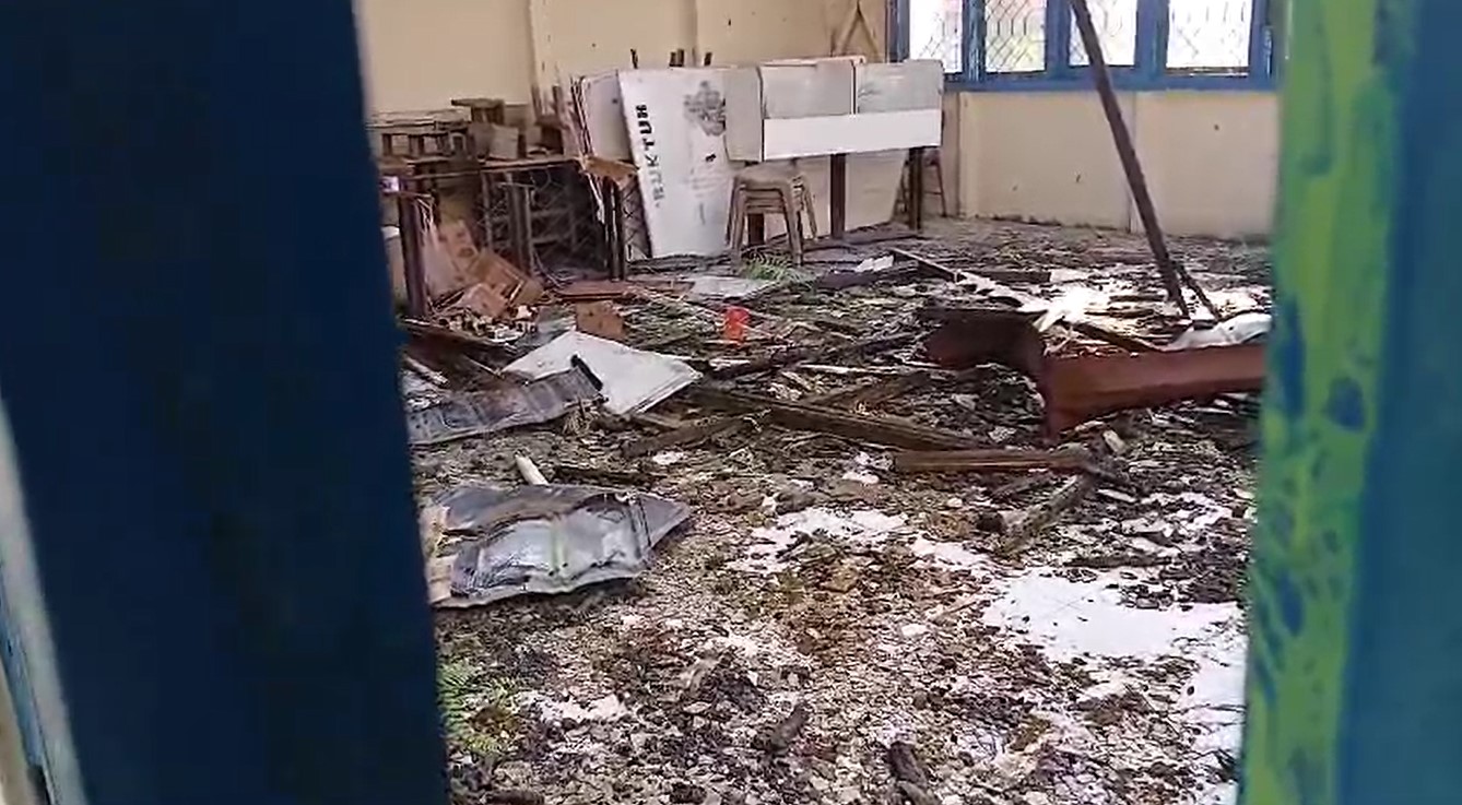 Kondisi fasilitas di SMPN 2 Gambut