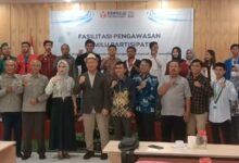 Puluhan peserta mengikuti fasilitasi pengawasan pemilu yang digelar oleh Bawaslu Banjarbaru