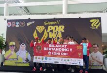 kontingen peserta Porwanas XIV Kalsel mulai berdatangan