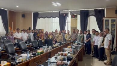 Anggota DPRD Hulu Sungai Utara melakukan kunjungan ke DPRD Kalsel