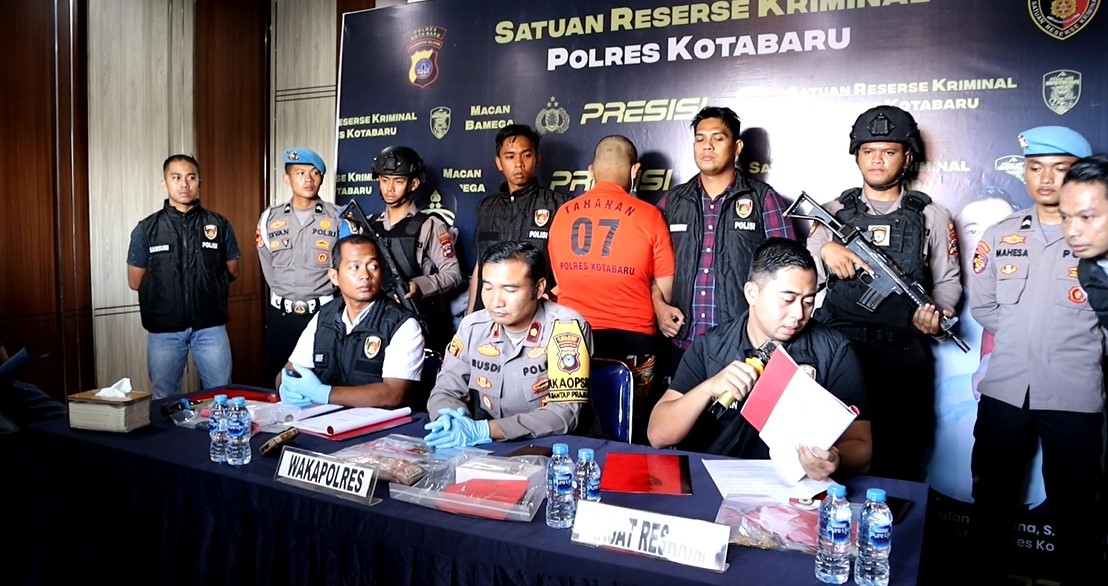 BK diamankan Tim Buser Polres Kotabaru