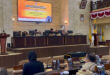 DPRD Kalsel menggelar rapat paripurna terakhir sebelum berakhirnya masa jabatan anggota dewan