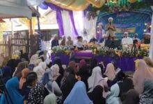 Ribuan warga menghadiri peringatan Maulid Nabi Muhammad SAW 1446 Hijriah