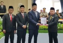 Rudy Heriyadi Terpilih Jadi Ketua DPRD Banjarmasin Sementara