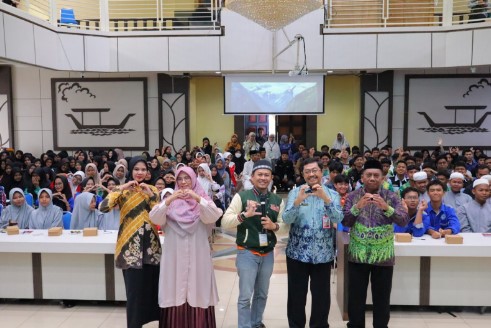 Rumah Zakat Kalimantan Selatan menggelar kegiatan seminar remaja unggul Anti bullying