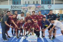 Tim Futsal PWI Kalsel Raih Juara di Turnamen BPJS Kesehatan 2024