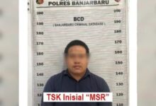 Aksi pencurian oleh pelaku berinisial MSR