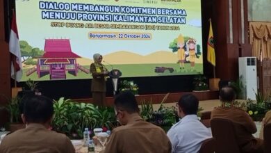 Dialog membangun komitmen bersama untuk mencapai Kalsel Stop Buang Air Besar Sembarangan (SBS) tahun 2024