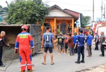 suasana pasca truk terguling