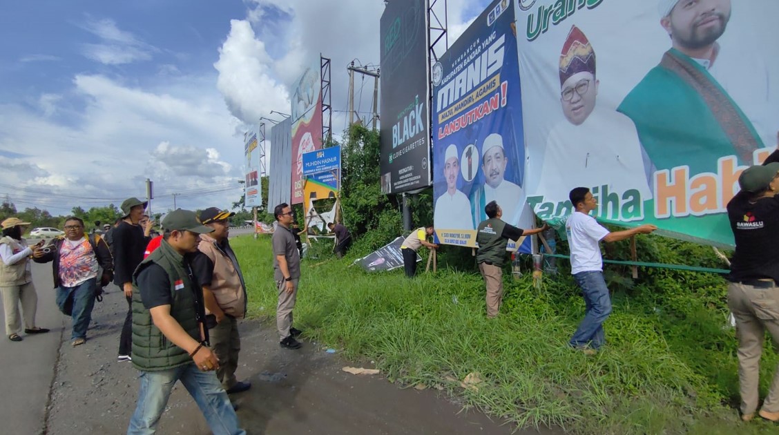 Bawaslu Provinsi Kalimantan Selatan melakukan patroli pengawasan