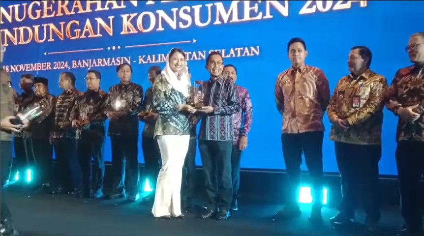 Kemendag RI gelar penganugerahan penghargaan perlindungan konsumen di Banjarmasin