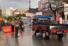 Satlantas Polresta Banjarmasin Rekayasa Jalur Veteran