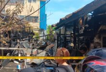 3 Rumah di Gang Nusa Indah Terbakar