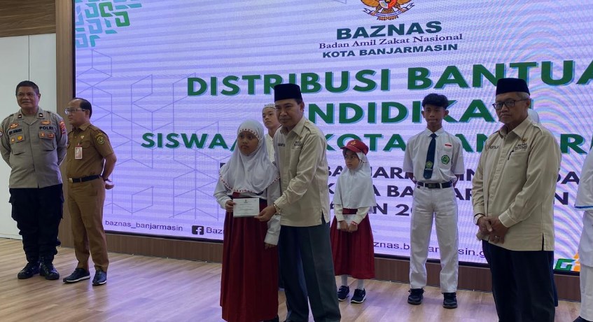 500 Anak Dapat Bantuan Pendidikan dari Baznas