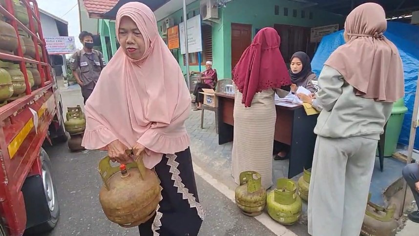 Atasi Kelangkaan Gas Melon, Pemko Gelar Operasi Pasar