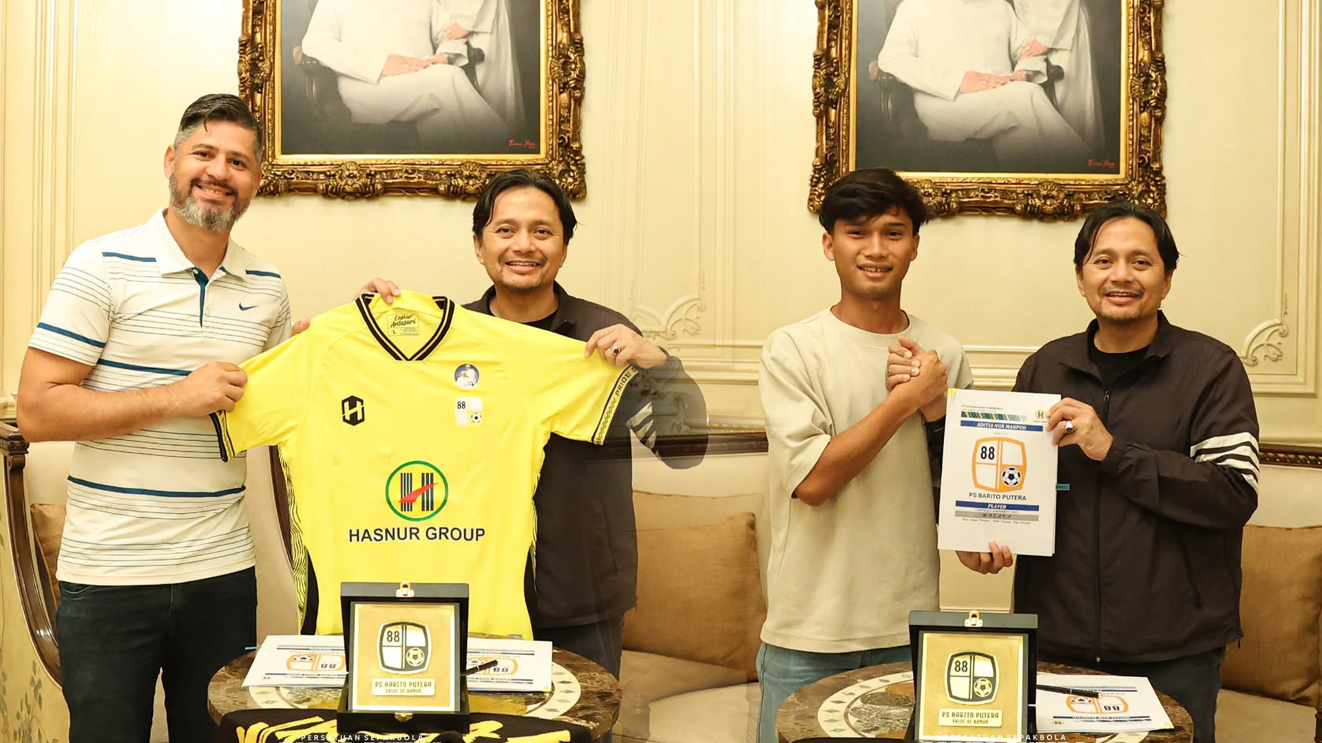 Barito Putera Perkenalkan Gelandang Muda dan Pelatih Kiper Asal Brazil