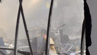 Gedung Rektorat ULM Banjarmasin Terbakar