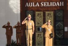 Kadiskominfo Hery Paparkan Target Digitalisasi dan Keamanan Data pada Upacara Senin Pagi