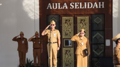 Kadiskominfo Hery Paparkan Target Digitalisasi dan Keamanan Data pada Upacara Senin Pagi