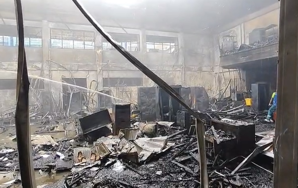 Polisi Selidiki Penyebab Terbakarnya Gedung Rektorat ULM