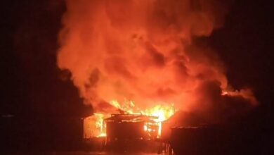 3 Rumah di Alalak Berangas Tengah Terbakar
