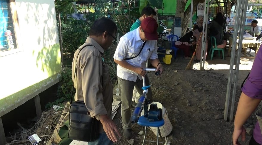 Desa Melayu Tengah Wujudkan Kemandirian Air Minum dan Gizi Sehat