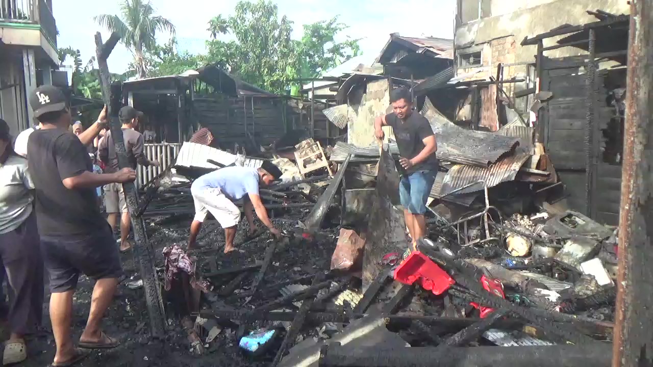 Gang Aliyah Ujung Geger Api, 10 Rumah Jadi Arang
