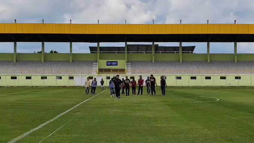 Inspeksi Stadion 17 Mei Banjarmasin oleh PT LIB