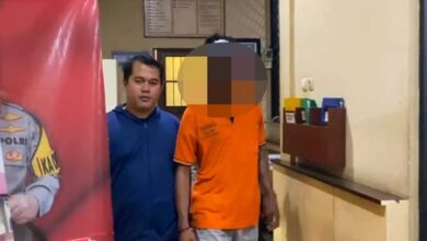 Samsul Mengaku Khilaf Aniaya Rajib Saat Pasang Umbul-Umbul