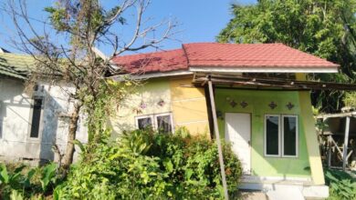 Satu Buah Rumah Warga di Berangas Timur Ambruk